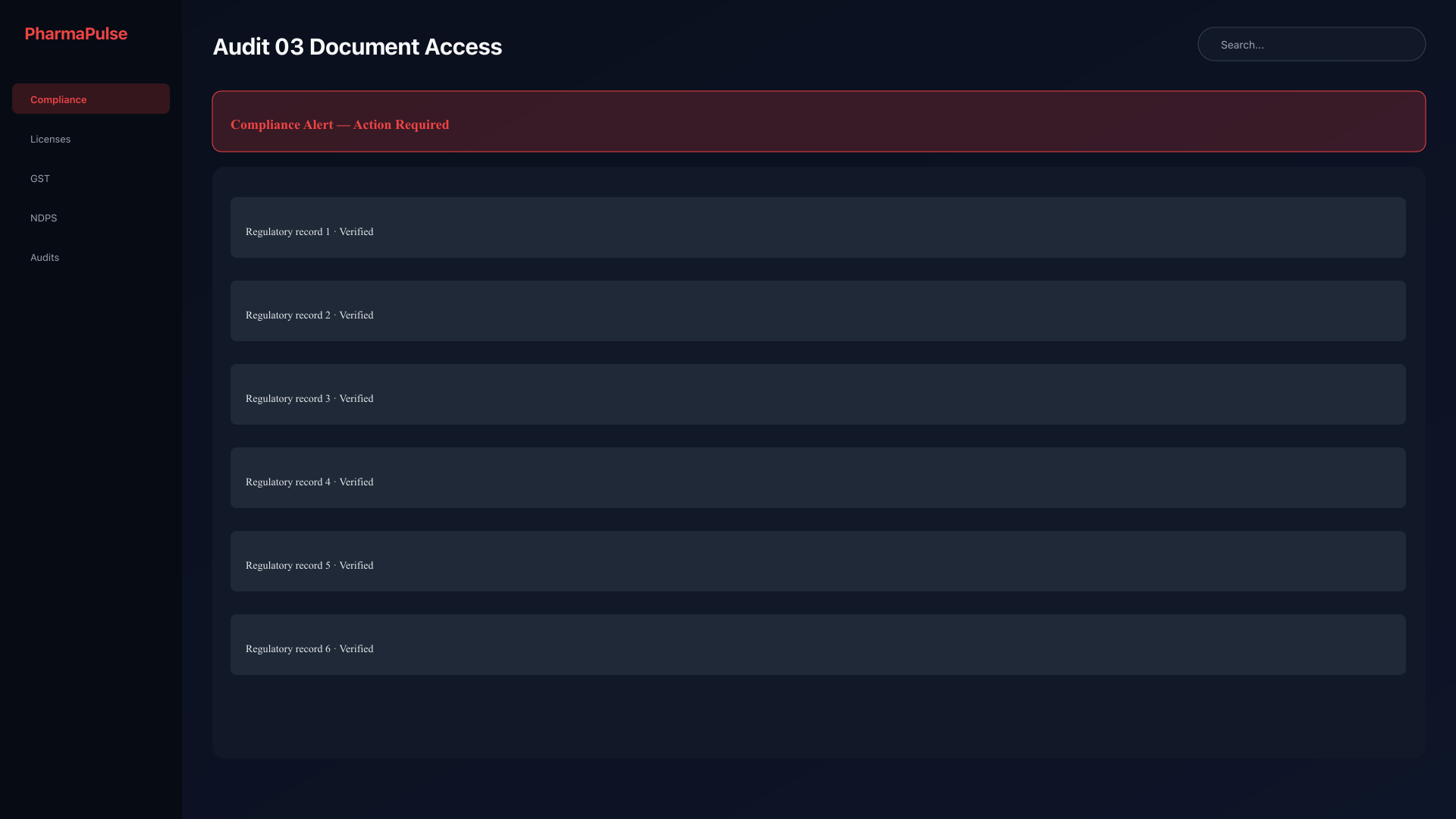 Quick document access for inspectors
